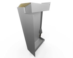 Protecteur télescopique BERTHIEZ TFM 125 X droit 1