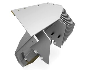 Protecteur télescopique DÖRRIES SCHARMANN ALPHA 1250 Z sous broche 1