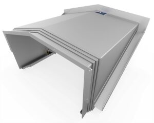 Protecteur télescopique MANDELLI STORM 1400 X pupitre 1