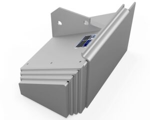 Protecteur télescopique MAZAK DUAL TURN 20 Z droit côté porte 1