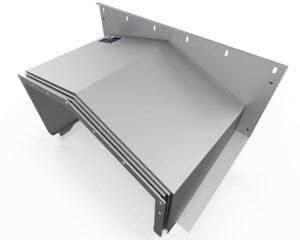 Protecteur télescopique MAZAK FH 580-40 X opposé commande numérique 1