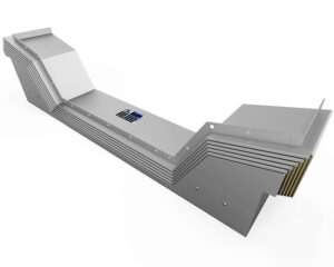 Protecteur télescopique MAZAK H 630 N Z avant 1