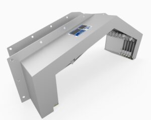 Protecteur télescopique MAZAK HCN 6000 Z avant 2 1