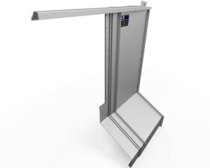 Protecteur télescopique MAZAK SQT 250 MS X avant 1