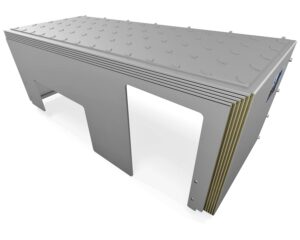 Protecteur télescopique STARRAG RIGIDE ZT800 X gauche 1