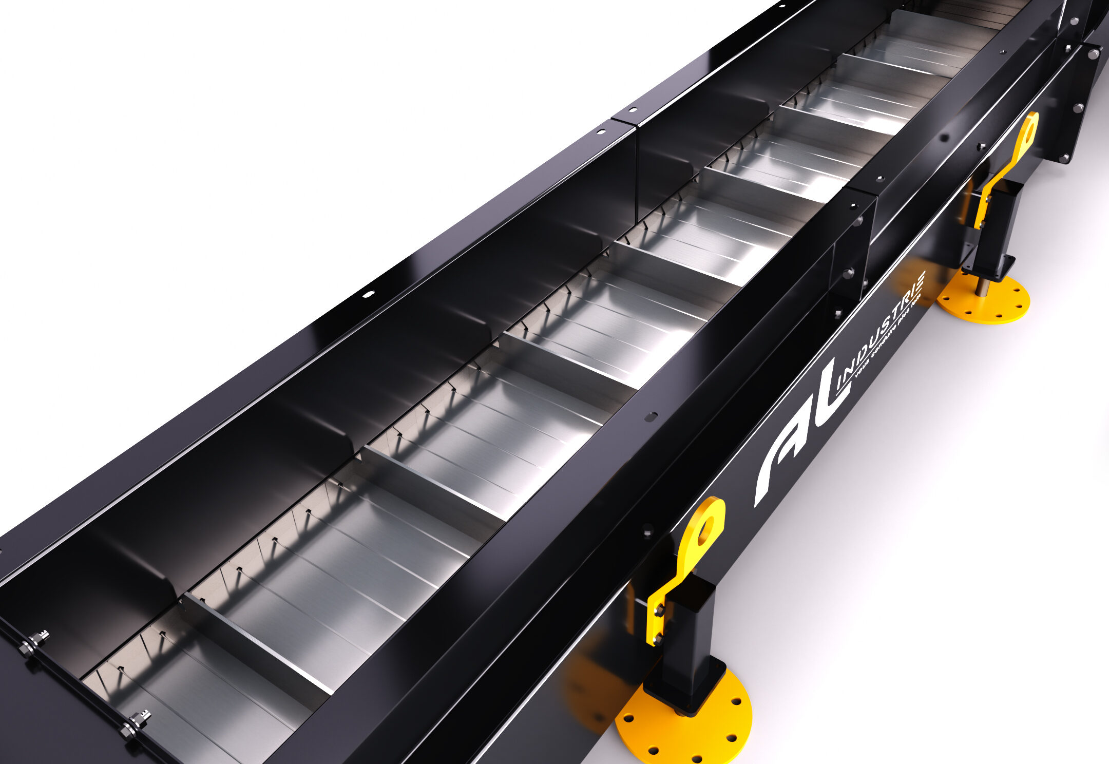 Convoyeur modulaire Modul'AL T800 - Vue Tapis