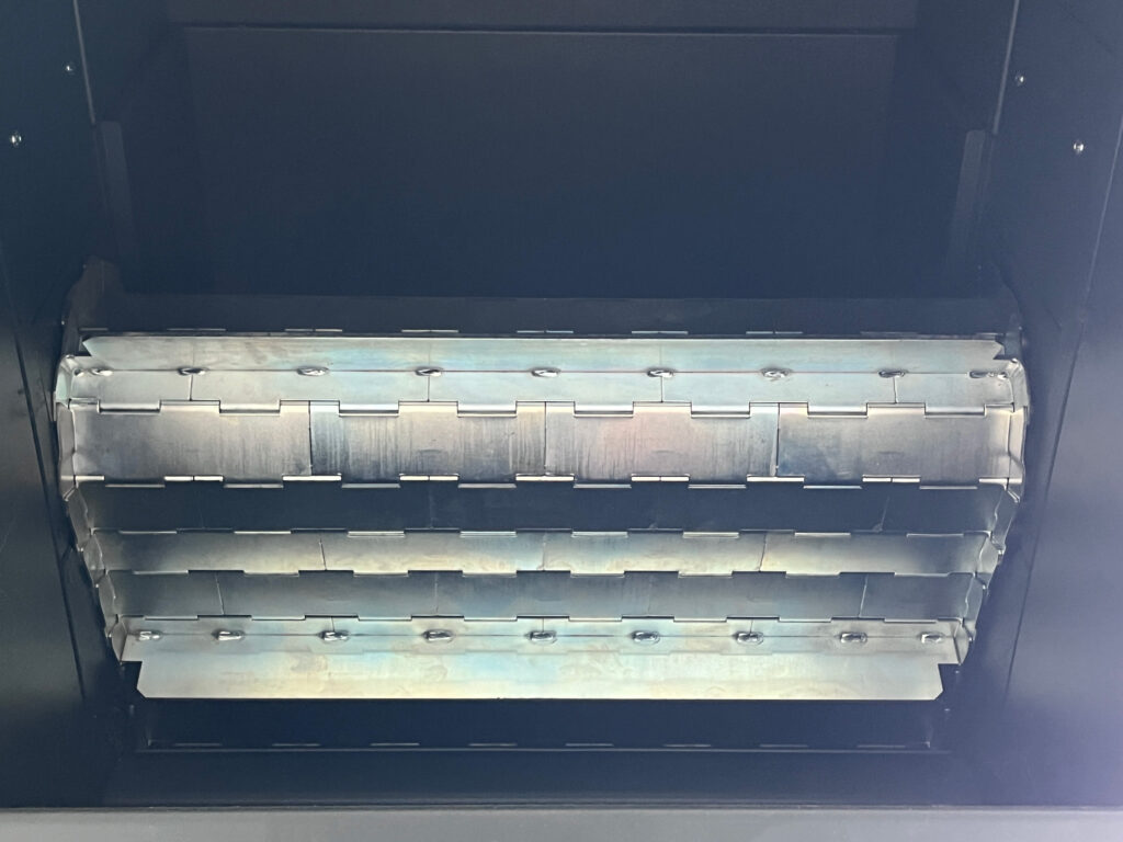 Solution avec tapis électrozingué 800 mm