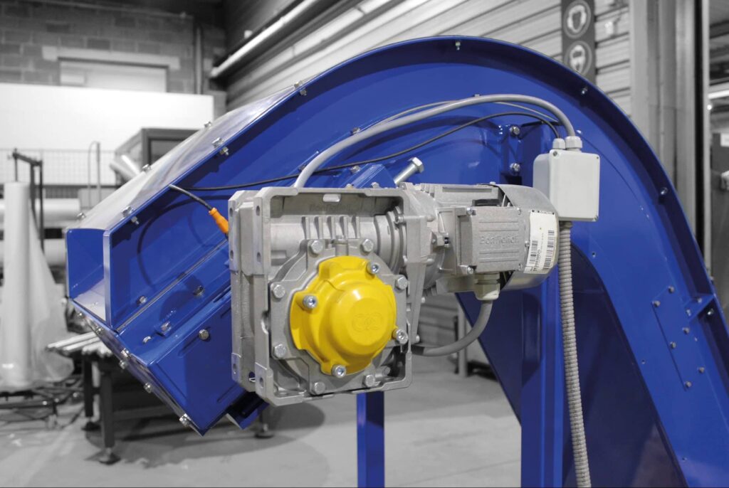 Moteur de convoyeur avec limiteur de couple