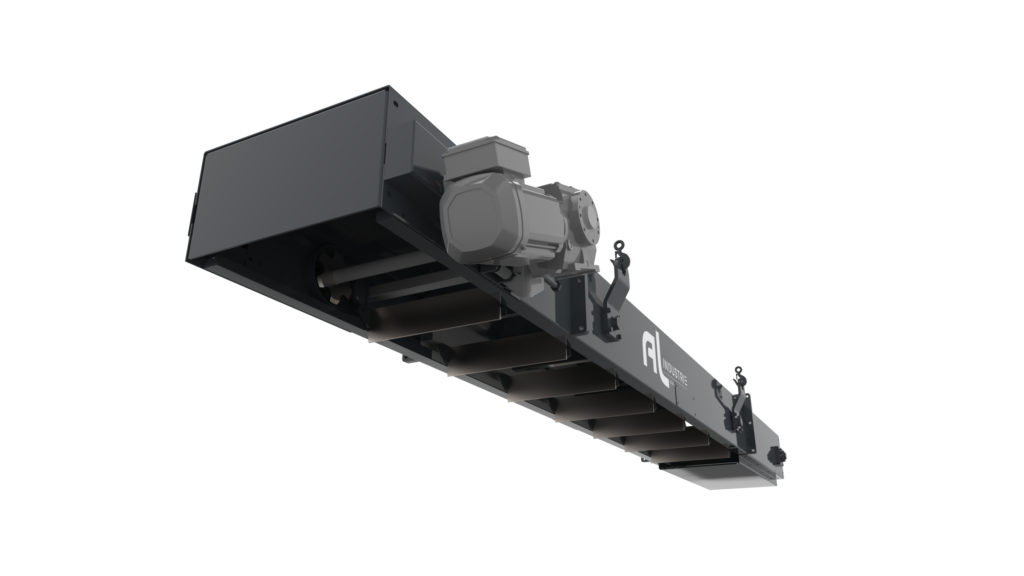 Convoyeur de plaquettes forestières