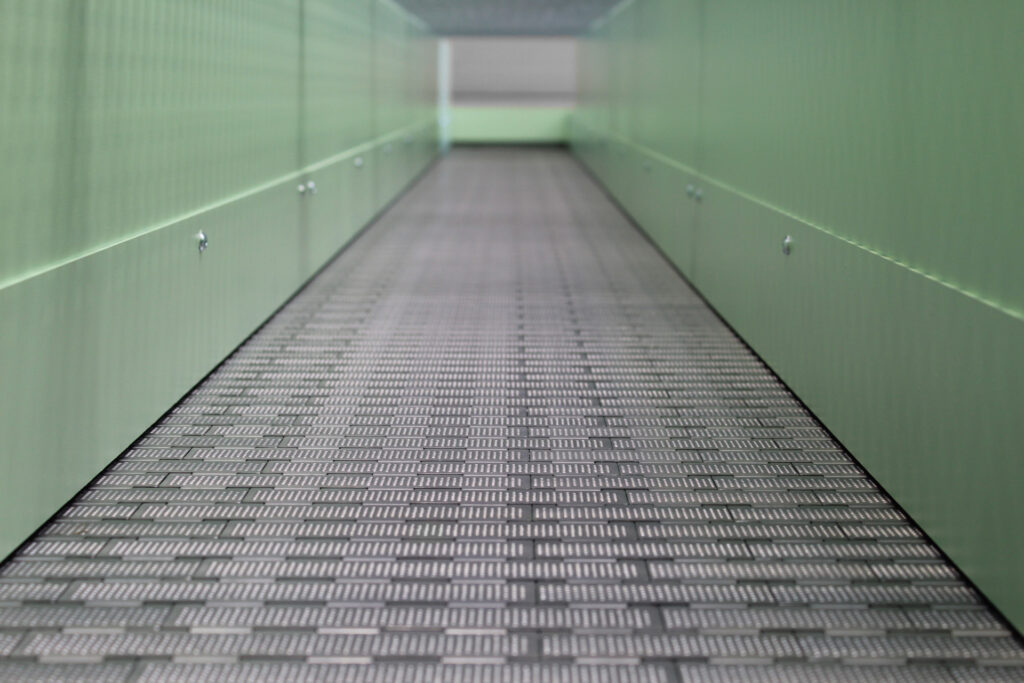 Tapis convoyeur au pas de 38 mm