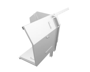 Protecteur télescopique HYUNDAI HIT 30 Z droit