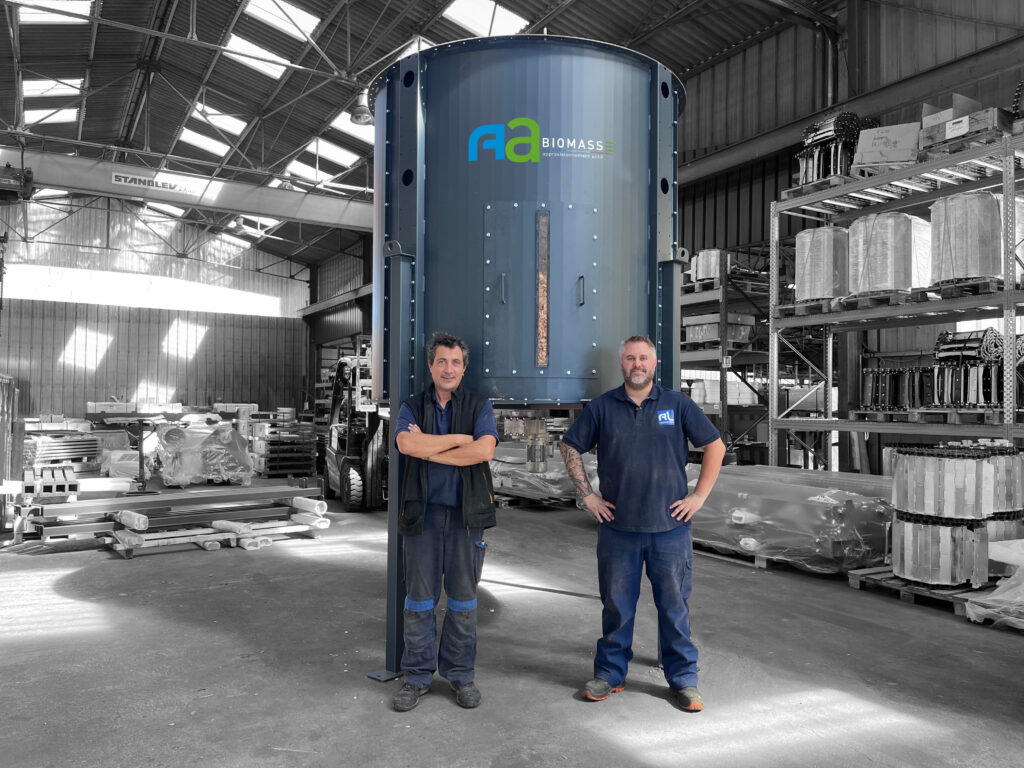 Bol de répartition copeaux bois