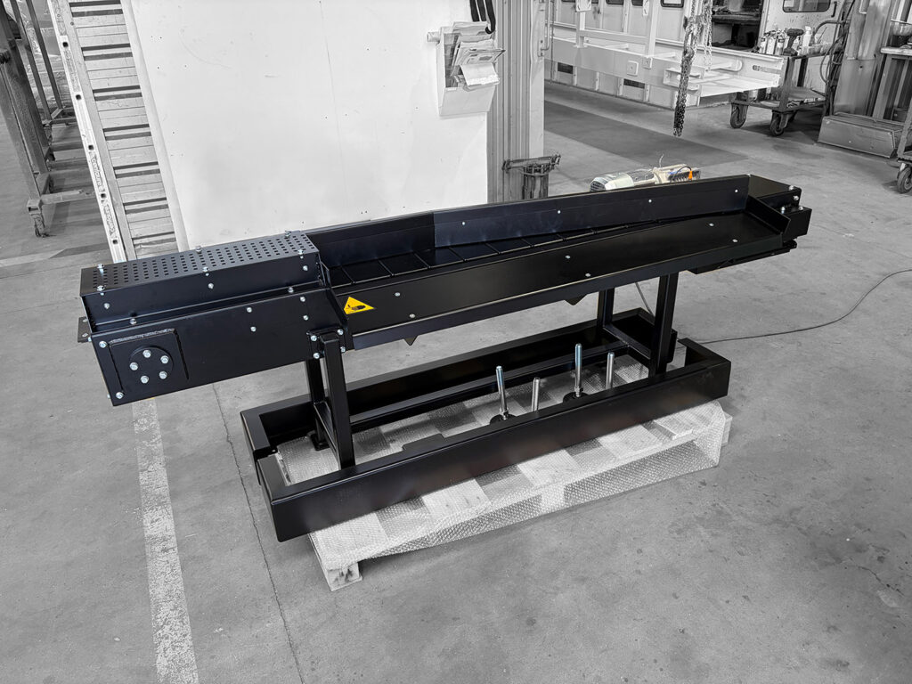 Convoyeur ronds d&rsquo;acier