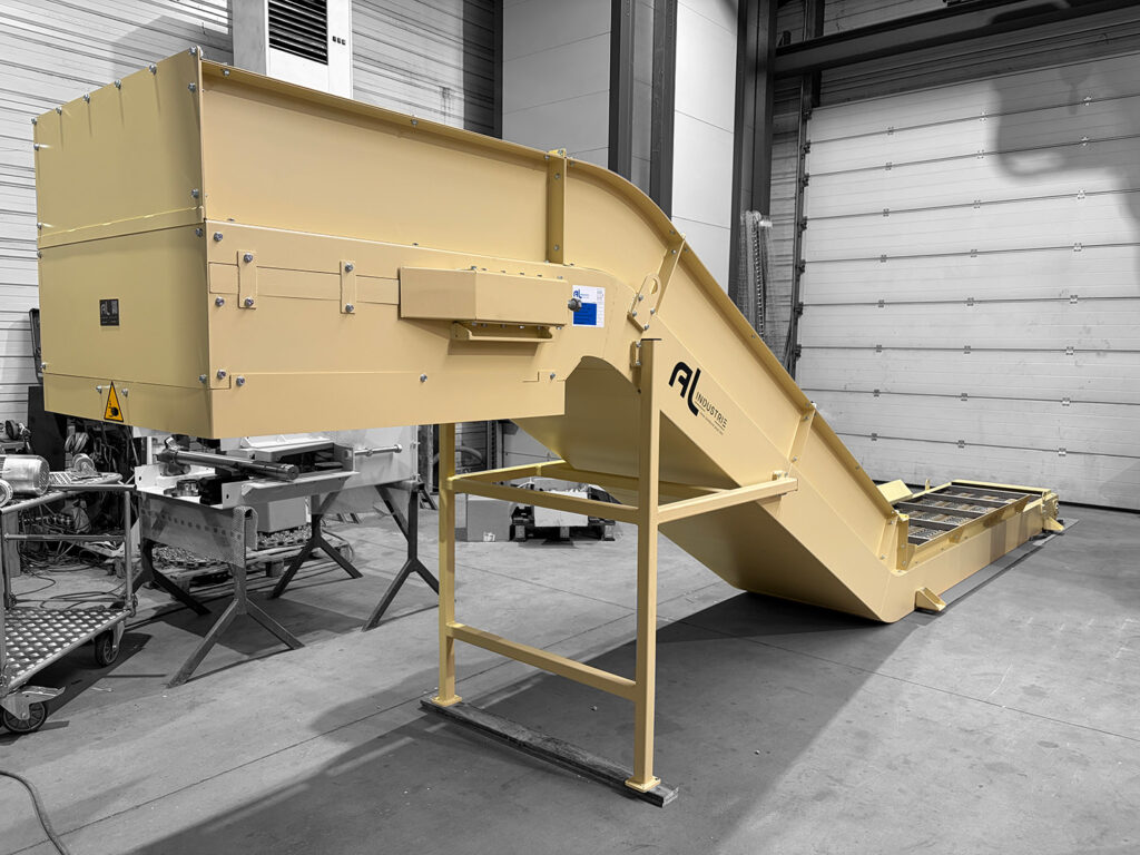 Convoyeur chutes cuivre et laiton