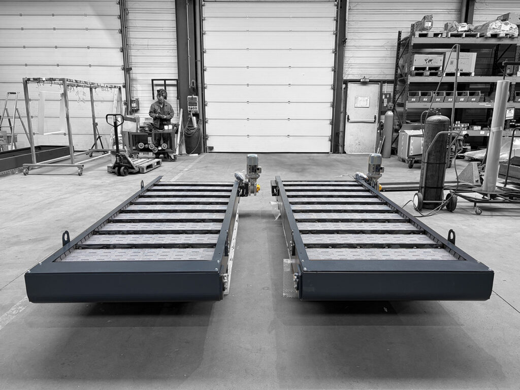 Série transporteurs copeaux aluminium